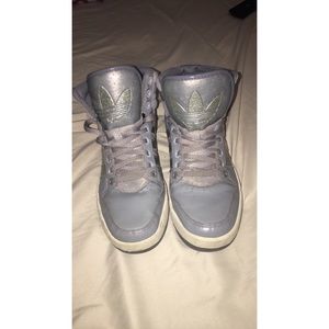 Adidas high tops!